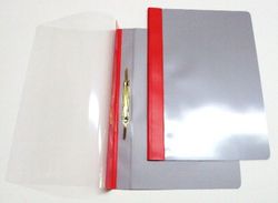 Dossier con fastener, Rojo
