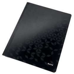 Dossier Fastener WOW. DIN A4. Cartón, negro