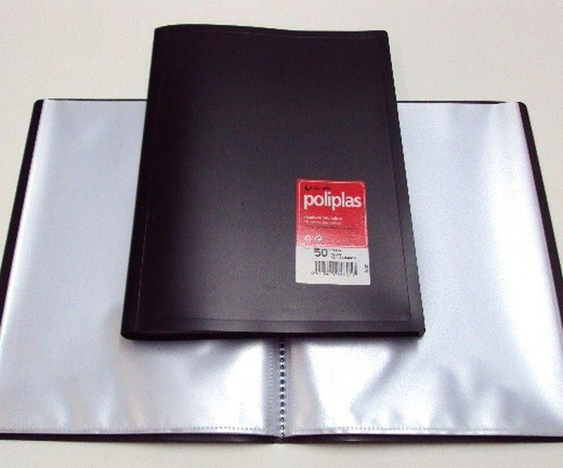 Dossier transparente 50 fundas PP Fº Extra