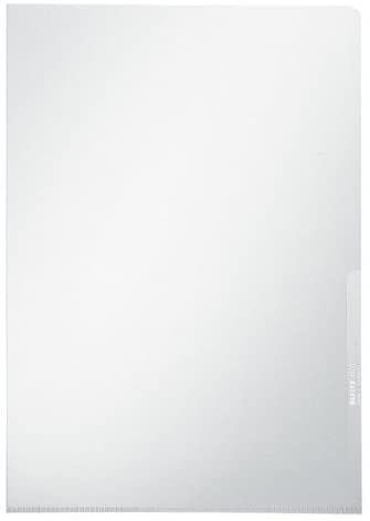 Dossier uñero Leitz (Caja 100) PVC rígido. 150 micras. DIN A4, blanco translúcido
