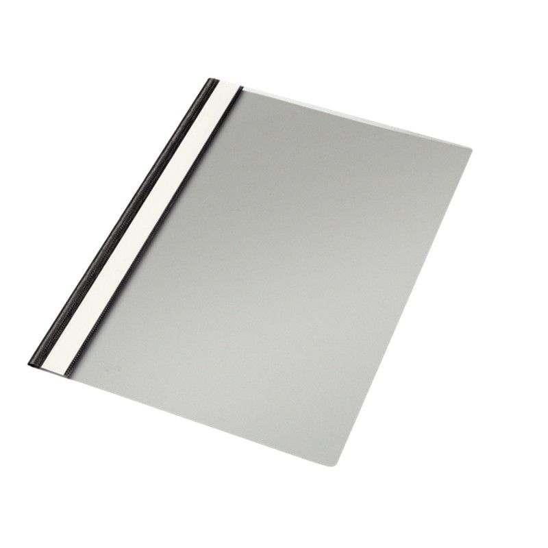 Dossiers Fastener Esselte (Caja de 50). PP. Mecanismo metálico. Contratapa gris. Folio, negro