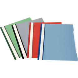 Dossiers Fastener Esselte (Caja de 50). PVC. Mecanismo metálico. Mod. 126. DIN A4, azul