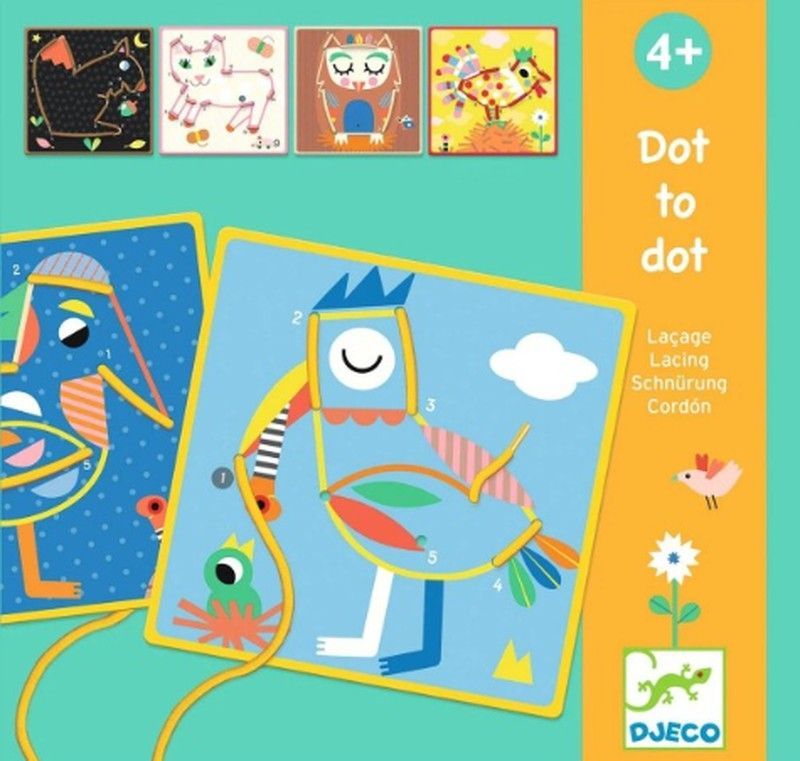 Dot-to-dot cordón Djeco