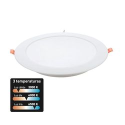 Downlight Led Redondo. Empotrar. 18w-3cc