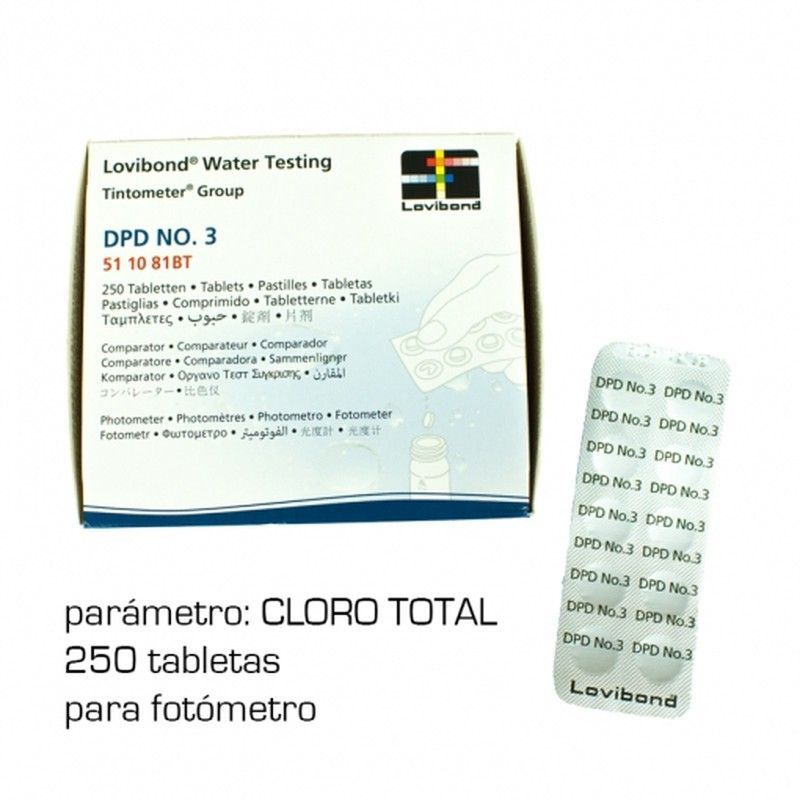 Dpd Nº3 Fotometro Lovibonds (250U)