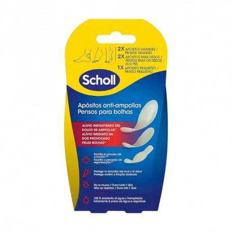 Dr. Scholl apósitos anti-ampollas Mixto 5 unidades