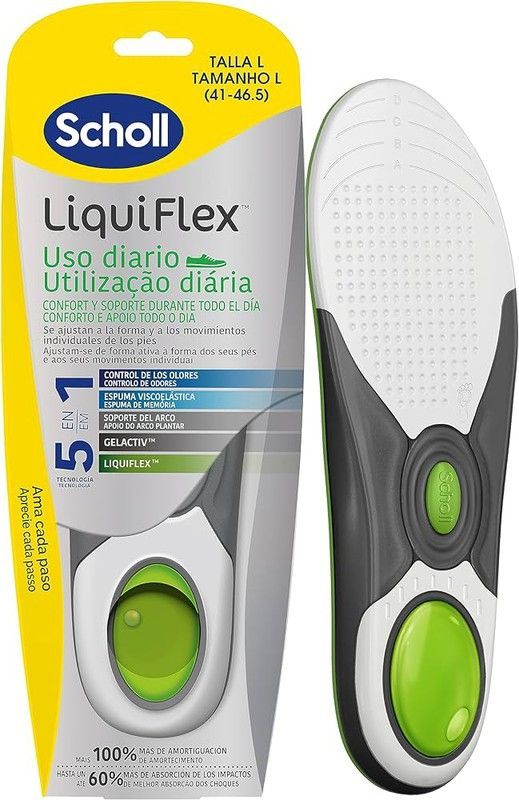Dr. Scholl LiquiFlex plantilla uso diario
