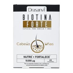 Drasanvi Biotina Forte 10.000 µg 45 Comprimidos