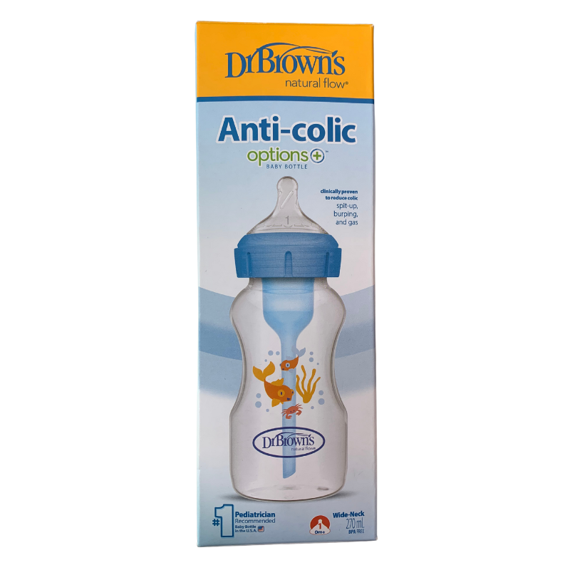Drbrowns Biberon Options+ Boca Ancha Tetina L.1 0m+ 270ml