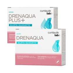 Drenaqua silueta promoción 30 cápsulas + 14 sticks drenaqua plus+