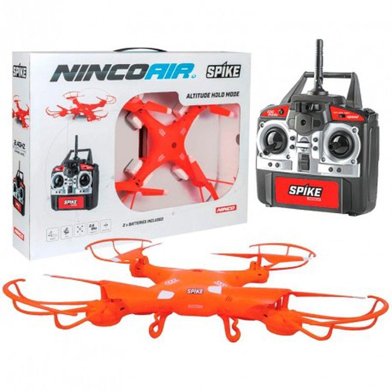 DRON SPIKE RC 2,4 GHZ C/2 BATERIAS