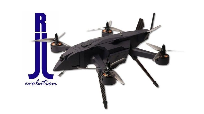 Drone Modelo Delta Tempesta UAAR serie FPV 7 de R-Evolution