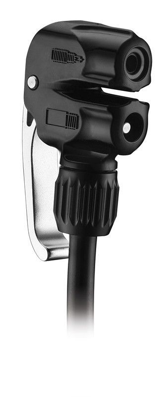 Dual valve pump head black