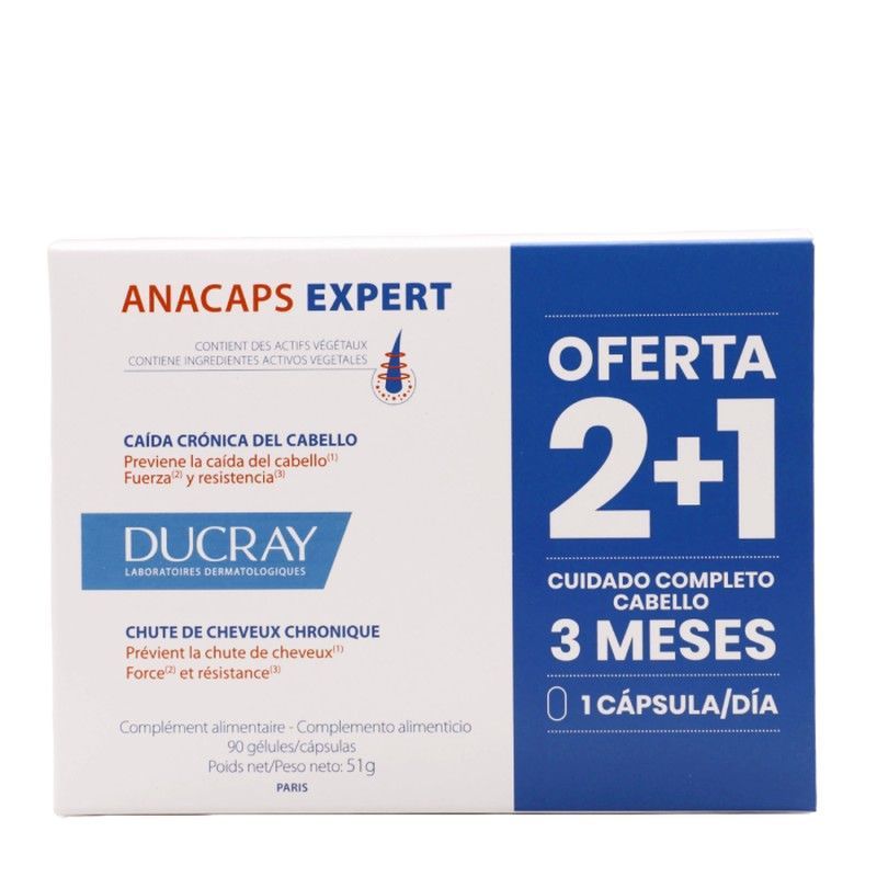 Ducray Anacaps Expert  90 CAPS (2+1)