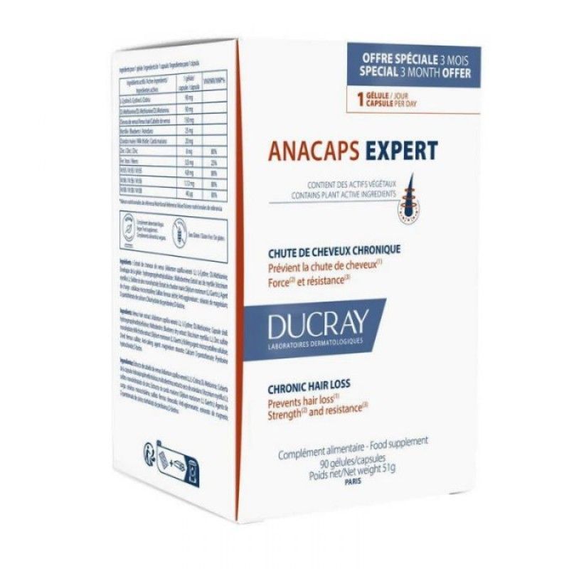 Ducray Anacaps Expert 90 Capsulas