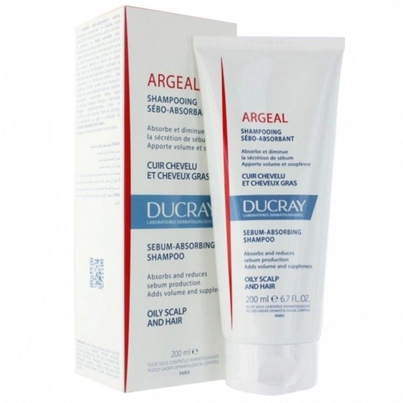Ducray Argeal champú sebo-absorbente 200 ml