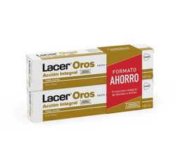 Duplo Pasta Dentífrica 125 ml Lacer Oros FORMATO AHORRO