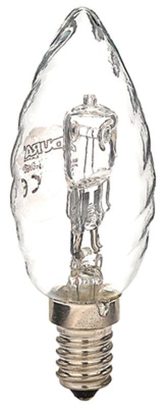 Duralamp 1628 lámpara halógena rizada 28w e14