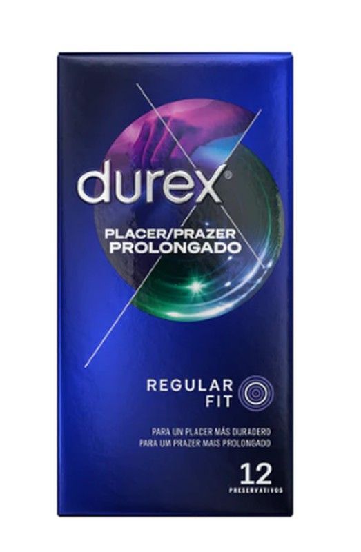 Durex placer prolongado 12 unidades