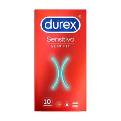Durex Sensitivo Slim Fit 10 Unidades