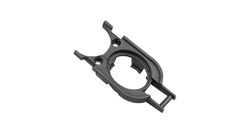E-bike part trek-diamant rib charge door frame bracket black