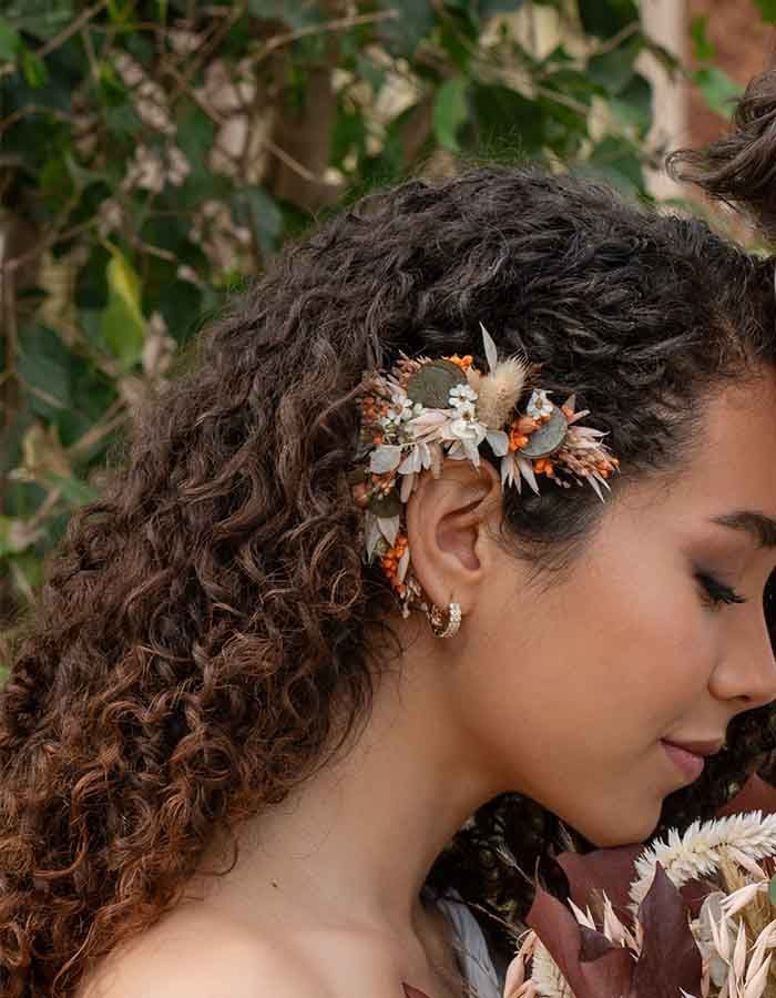 Ear cuff flowers