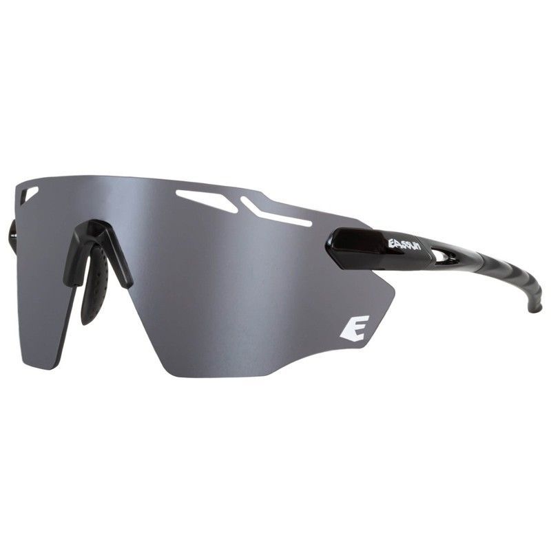 Eassun Fartlek Shiny Black Frame/Smoke Silver Cat. 3
