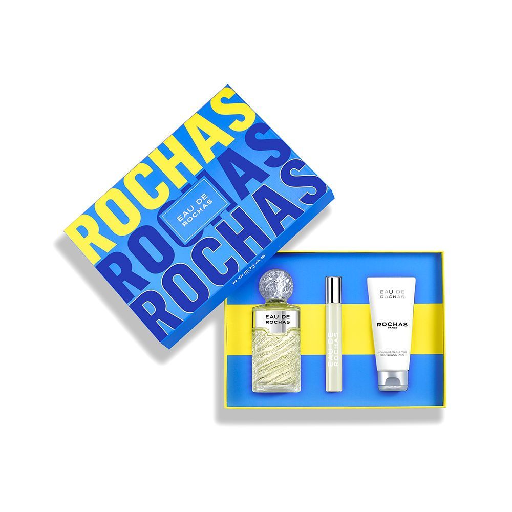 Eau De Rochas Est.100ml.+Body100+Mini C*