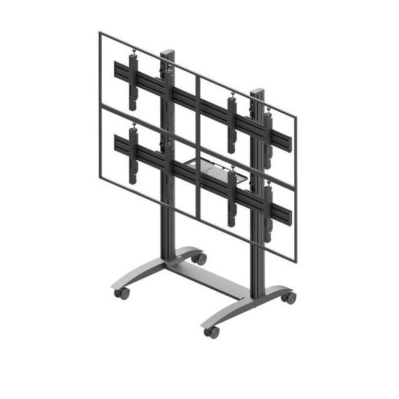 Edbak Soporte Movil Videowall 2X2 42"-49" Horizont