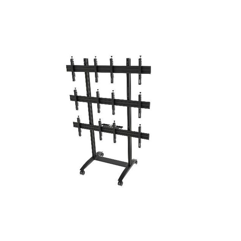 Edbak Soporte Movil Videowall 2X3 42"-49" Horizont
