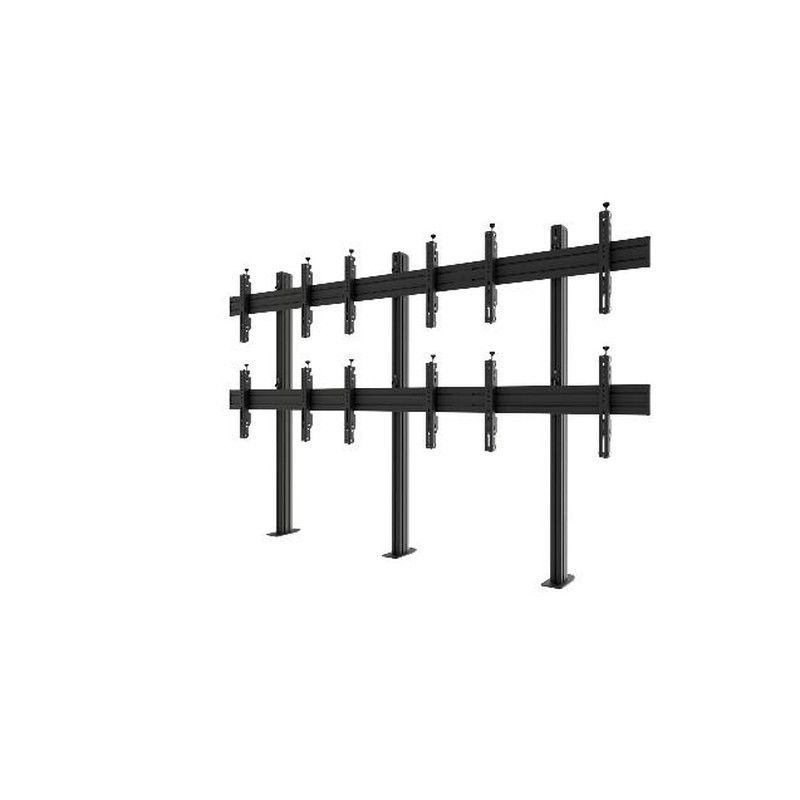 Edbak Soporte Videowall Suelo 3X2 50"-57" Horiz.