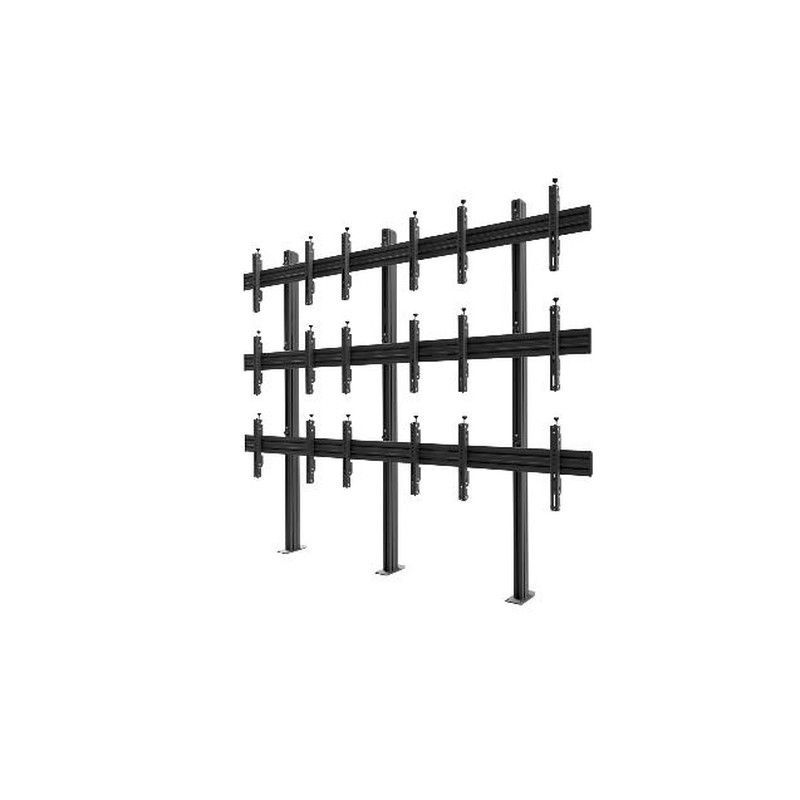 Edbak Soporte Videowall Suelo 3X3 42"-49" Horiz.