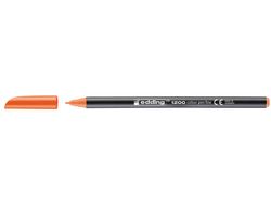 EDDING 1200 Rotulador naranja trazo 0,5 a 1 mm. Ref. 1200-06