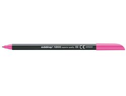 EDDING 1200 Rotulador rosa fluorescente trazo 0,5 a 1 mm. Ref. 1200-69