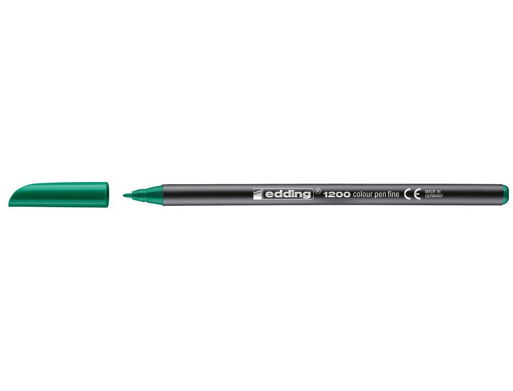 EDDING 1200 Rotulador verde trazo 0,5 a 1 mm. Ref. 1200-04