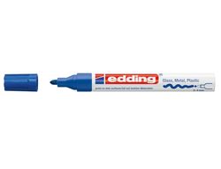 EDDING 750 marcador permamente punta cónica trazo 2-4 mm. color color azul Ref. 750-3