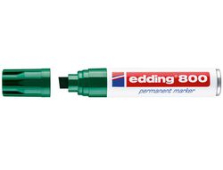 EDDING 800 Marcador Permanente Punta Biselada Trazo 4 - 12 Mm Verde Ref. 800-04