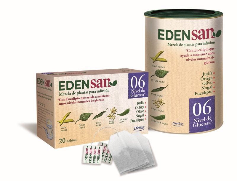 Edensan 06 niveles de glucosa 20 Filtros de Dietisa