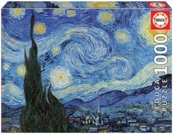 Educa - Puzzle La Noche Estrellada - Vincent Van Gogh de 1000 Piezas
