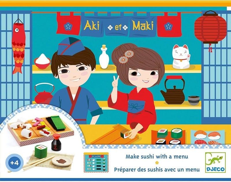 El Sushi de Aki & Maki - Juego De Imitación - Djeco