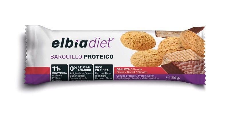 Elbia Barquillo Sabor Galleta 36 g