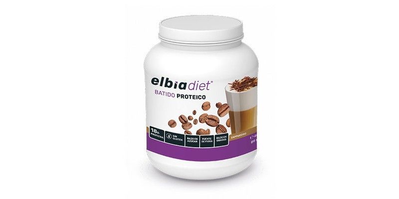 Elbia Batido de Capuccino 400 g (18 Raciones)