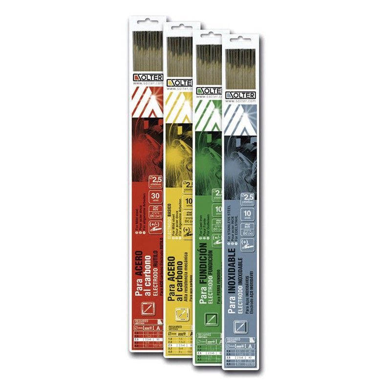 Electrodos soldadura RATIO Electrodo Inox. 2Mm. 10 Udad. Ratio