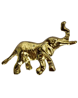 Elefante Feng Shui Dorado - Fuerza y Estabilidad