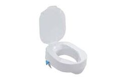 Elevador Alza WC inodoro Rehotec 15 cm. con tapa. Resistente