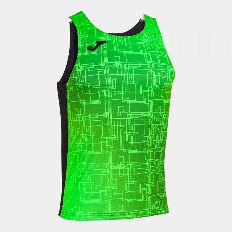 Elite Viii Tank Top Black Fluor Green