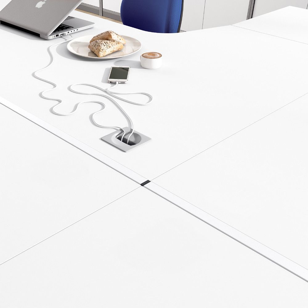 Embellecedor 180 Mesa 2202 Blanco