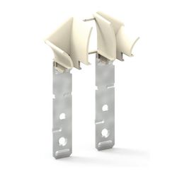 Embudos de nylon (LAMA GRUESA) con pletina de fijación para guía Tradi ZF14