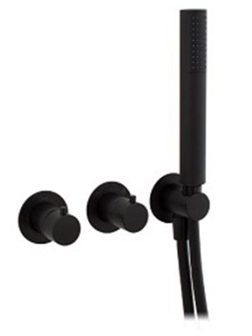 EMPOTRADO DE DUCHA HORIZONTAL CON 3 SALIDAS