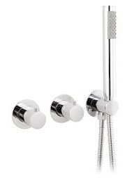 EMPOTRADO DE DUCHA HORIZONTAL CON 3 SALIDAS